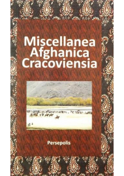 Miscellanea Afghanica Cracoviensia
