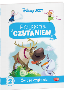 Disney Uczy Kraina Lodu Przygoda z czytaniem Ćwiczę czytanie