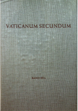 Vaticanum secundum Tom III
