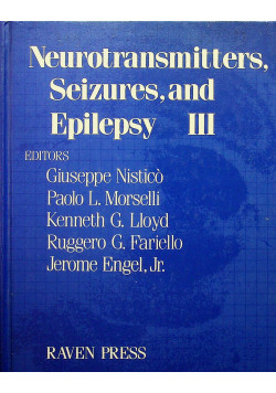 Neurotransmitters Seizures ad Epilepsy III