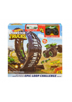 Hot Wheels Zestaw Monster pętla GKY00