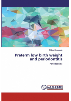 Preterm low birth weight and periodontitis