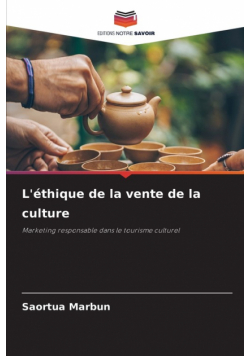 L'éthique de la vente de la culture