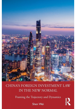China's Foreign Investment Law in the New Normal