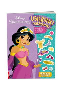 Disney Księżniczka. Ubieranki, Naklejanki
