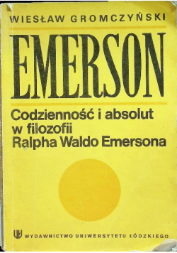 Codzienność i absolut w filozofii Ralpha Waldo Emersona