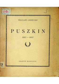 Puszkin 1937 r