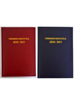 Kalendarz 2020/21 Dzienny A5 Nauczyciela Vinyl MIX
