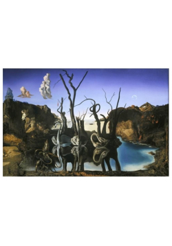 Puzzle 1000 Salvador Dali - Łabędzie odbijające...