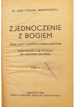 Zjednoczenie z Bogiem Tom I 1935 r.