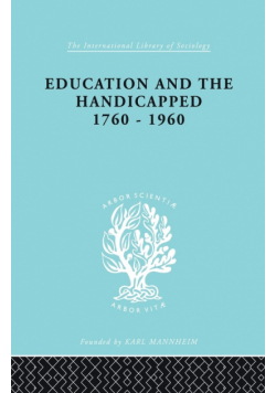 Education and the Handicapped 1760 - 1960