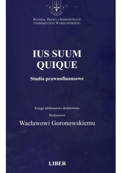 Ius Suum Quique Studia prawnofinansowe