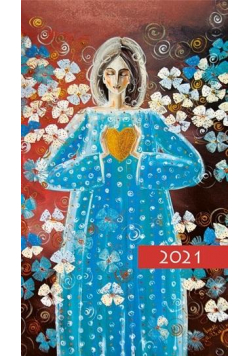 Kalendarz 2021 Tygodniowy Kolorowy aniołek