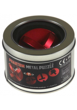 Łamigłówka metalowa w puszce Phantom - poziom 2/4