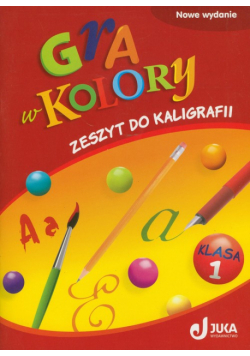 Gra w kolory 1 Zeszyt do kaligrafii