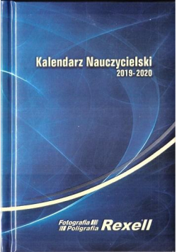Kalendarz Nauczyciela 2019/2020 REXELL