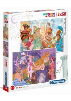 Puzzle SuperColor 2x60 Olympian Gods