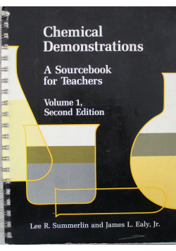 Chemical Demonstrations A sourcebook for Teachers Volume 1