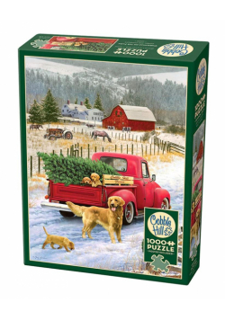 Puzzle 1000 Wyprawa po choinkę G3