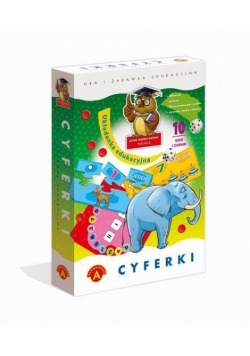 Cyferki układanka edukacyjna