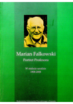 Marian Falkowski Portret Profesora