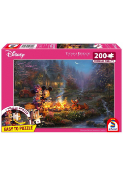 Puzzle 200 PQ T. Kinkade Myszka Miki Minnie 113370