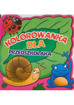Kolorowanka dla przedszkolaka Ślimak