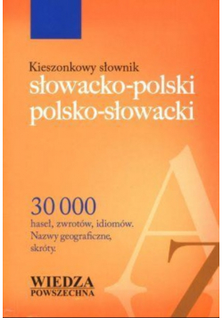 Kieszonkowy słownik słowacko-polski, pol-słowacki