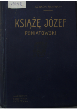 Książę Józef Poniatowski 1905 r.