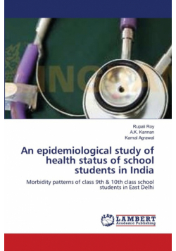 An epidemiological study of health status of school students in India