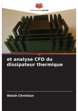 et analyse CFD du dissipateur thermique