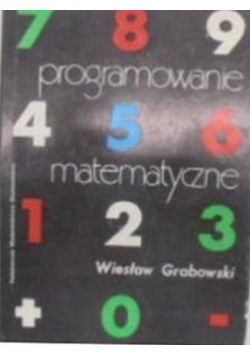 Programowanie matematyczne