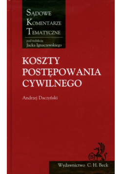Koszty postępowania cywilnego