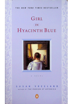 Girl in hyacinth blue