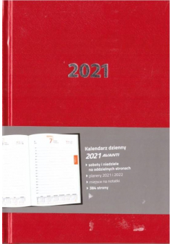 Kalendarz 2021 KK-A5DE Dzienny Ekonomiczny MIX