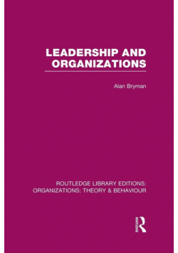 Leadership and Organizations (RLE