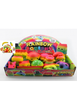 Squishies Średnie Tęcza ROZETTE