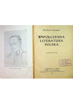 Współczesna literatura Polska 1908 r.
