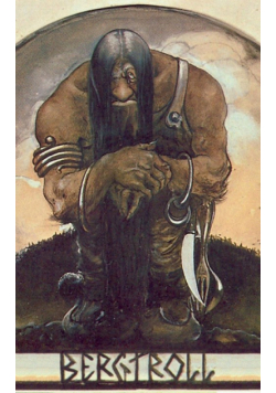 Der Bergtroll - Notizbuch (Trolle und Goblins)
