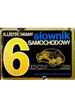 Ilustrowany słownik samochodowy 6 języczny