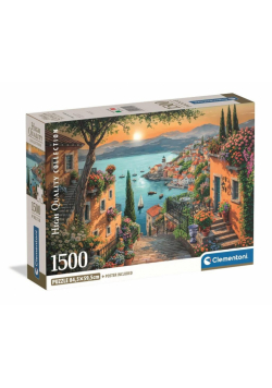 Puzzle 1500 Compact  Steps to the Harbor 31729