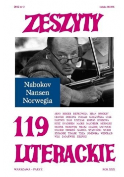 Zeszyty literackie 119 3/2012