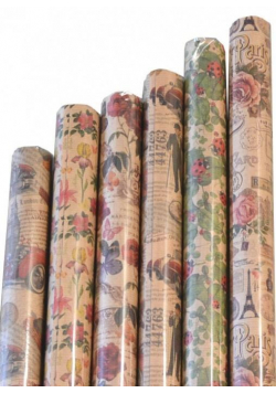 Papier prezentowy box mix (70szt) ARGUS