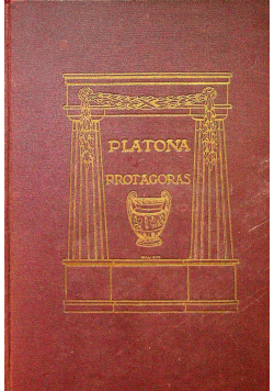 Platona Protagoras 1923 r