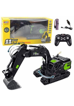 Koparka gąsienicowa RC 2.4G 11CH czarna
