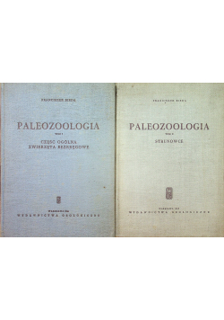Paleozoologia 2 tomy