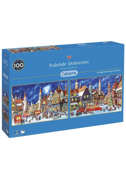 Puzzle 2x500 Dostawy świąteczne G3