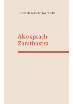 Also sprach Zarathustra