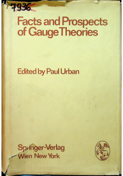 Facts and prospectsof Gauge theories