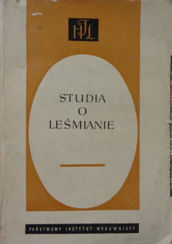 Studia o Leśmianie
